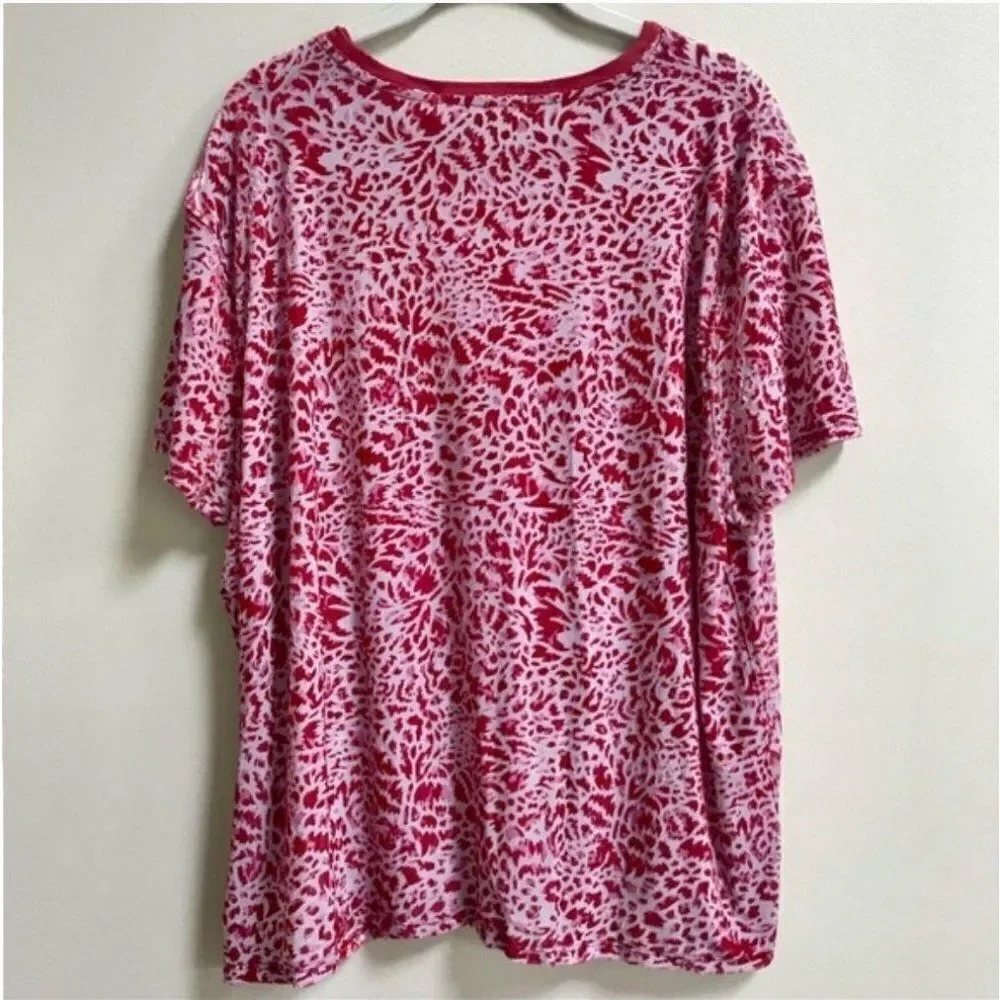 Free People We The Free Teddy T-Shirt S Red